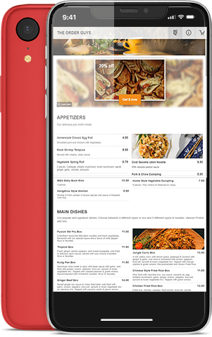 Local Mobile App Online Ordering