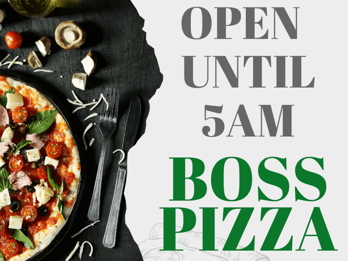Boss Pizza website