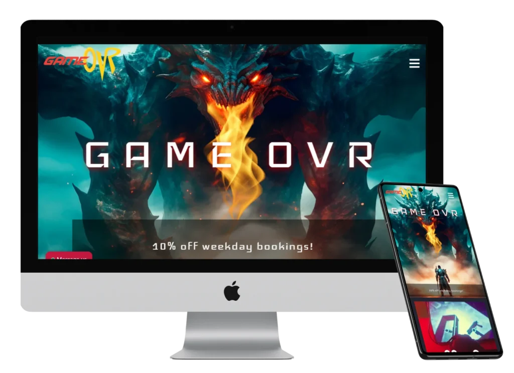 Game Ovr - Client Website Design Edmonton