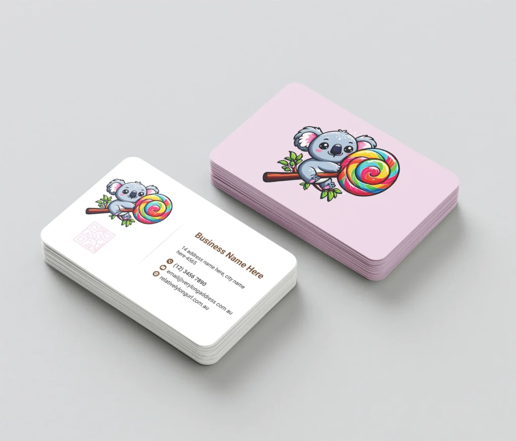 business card designer Edmonton