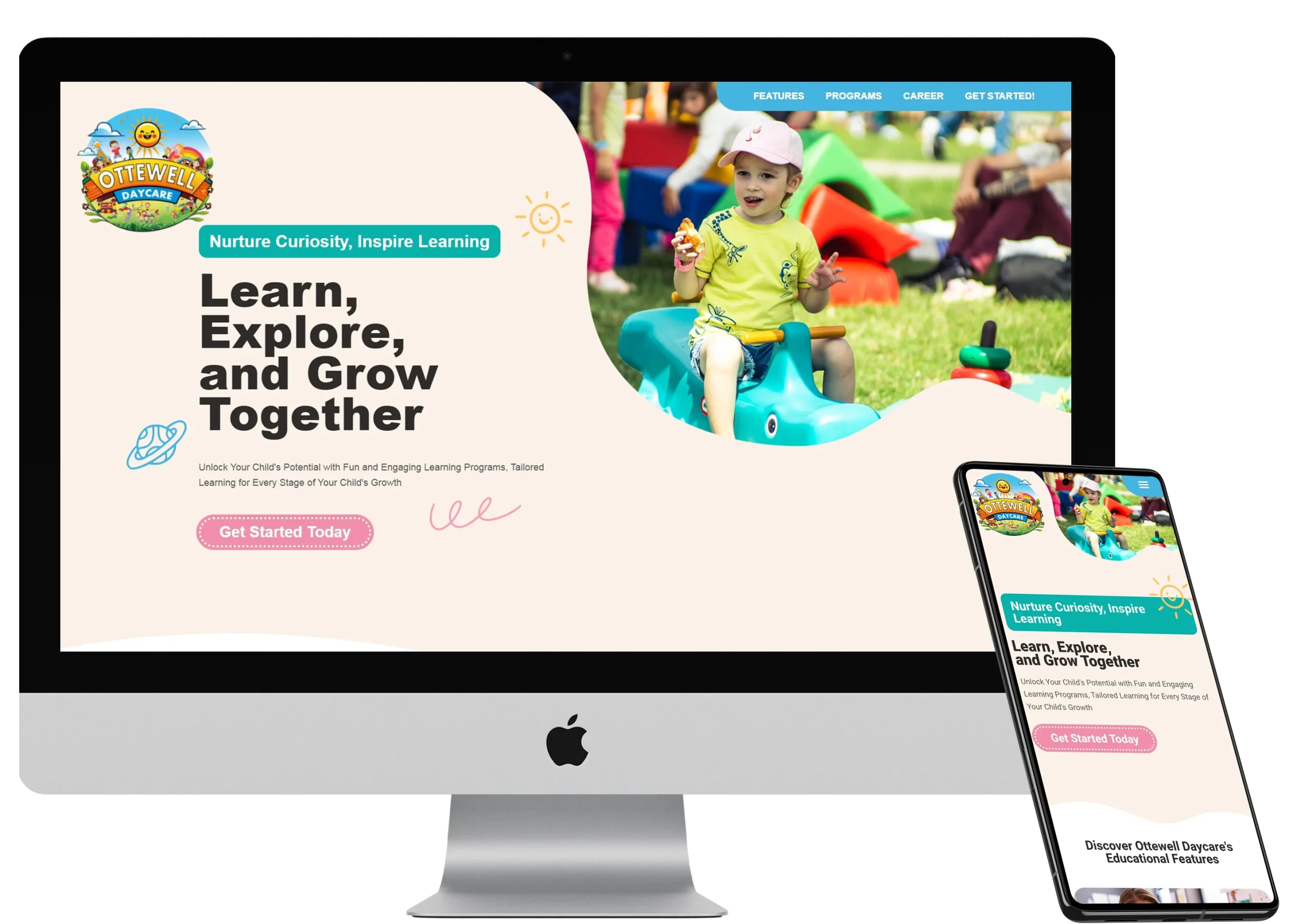 Ottewell Daycare website - After School Care