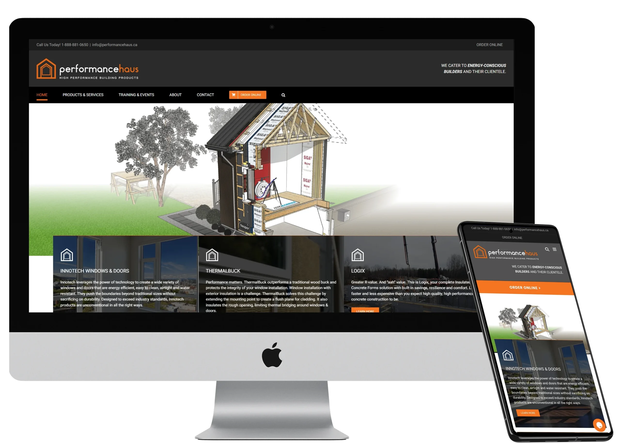 Performance Haus Homebuilder Website Roper Road Edmonton